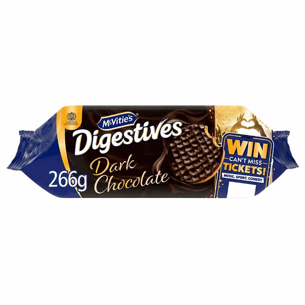 McVitie's Dark Chocolate Digestive Biscuits 266g