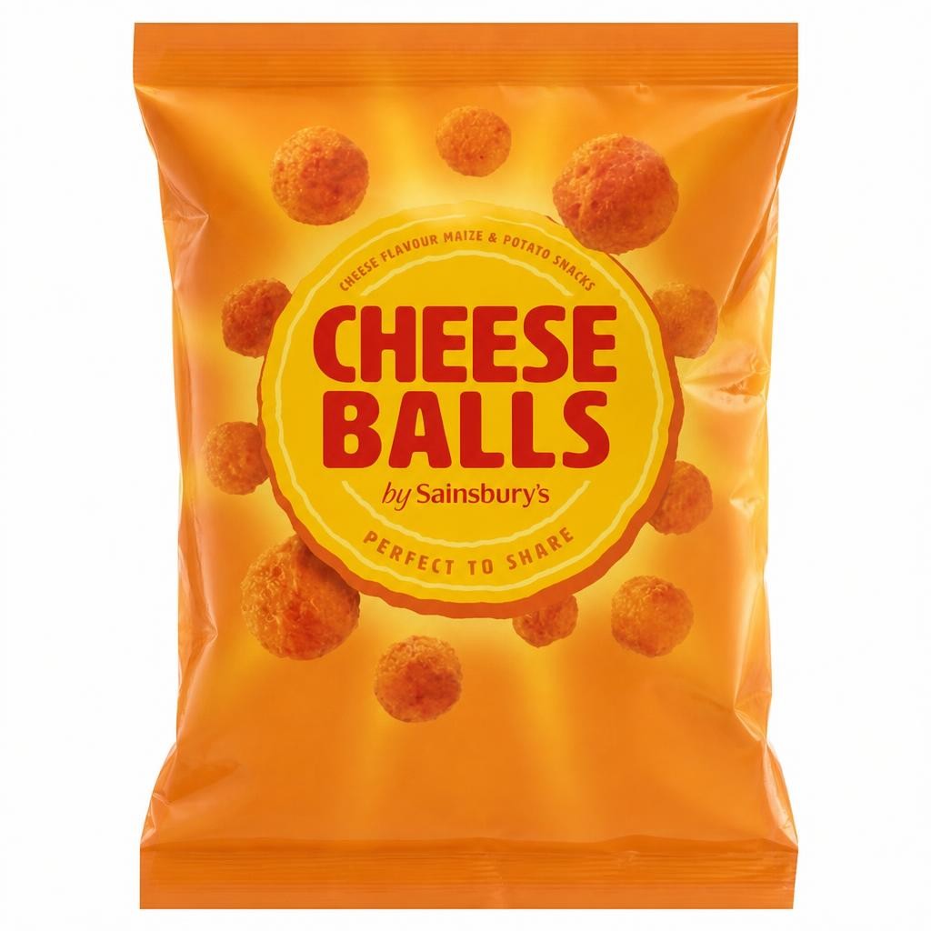 Sainsbury's Cheese Balls 140g