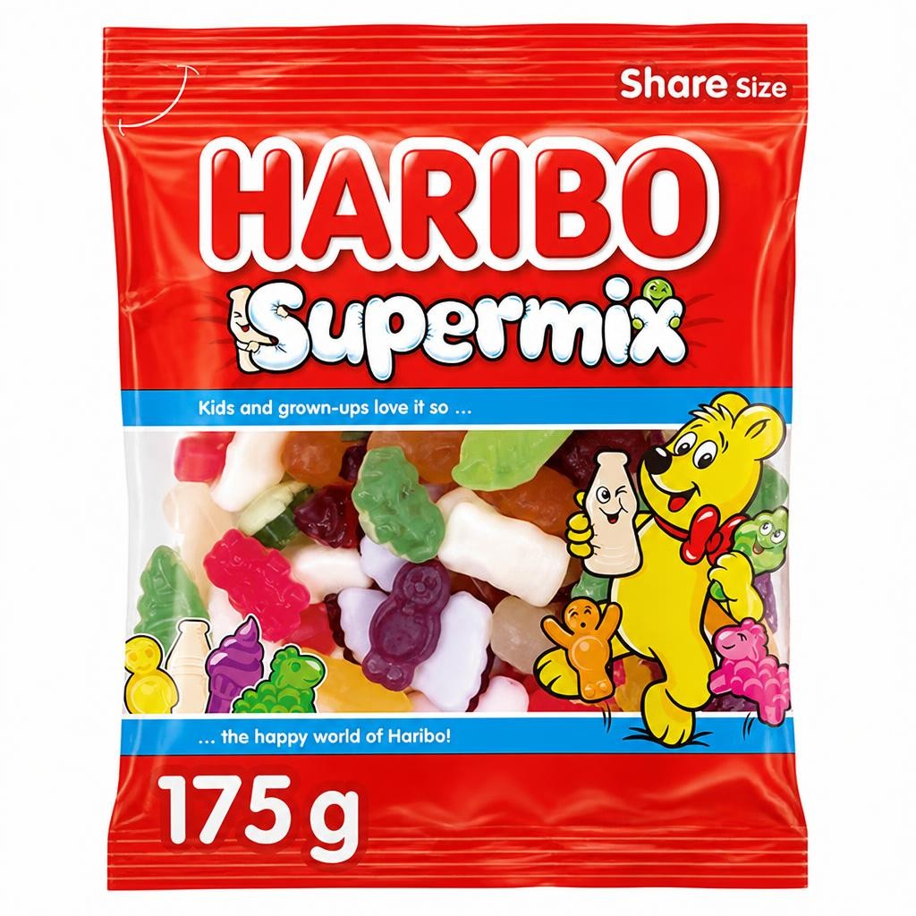 Haribo Supermix Sweets Bag 175g