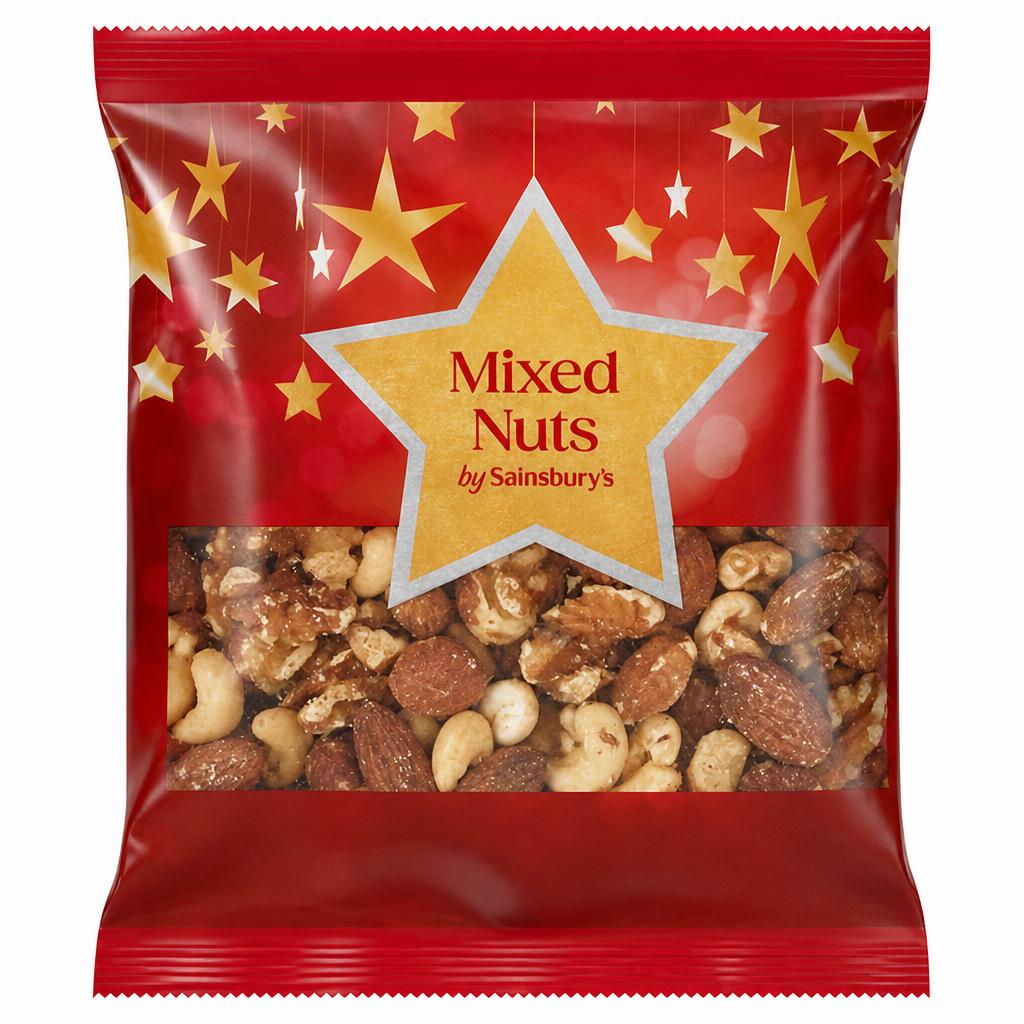 Sainsbury's Christmas Mixed Nuts 225g