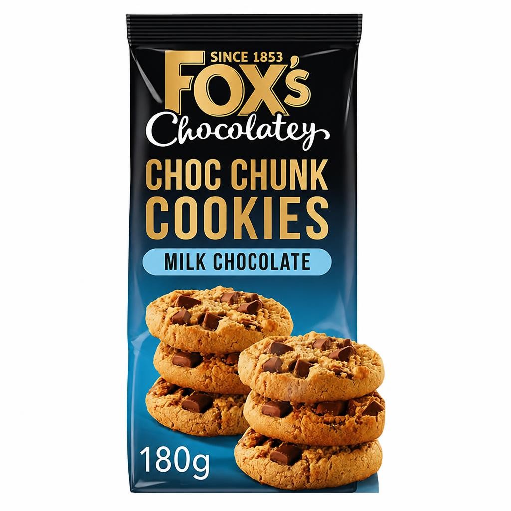 Fox's180g Chocolatey Biscuits Milk Chocolate Cookies