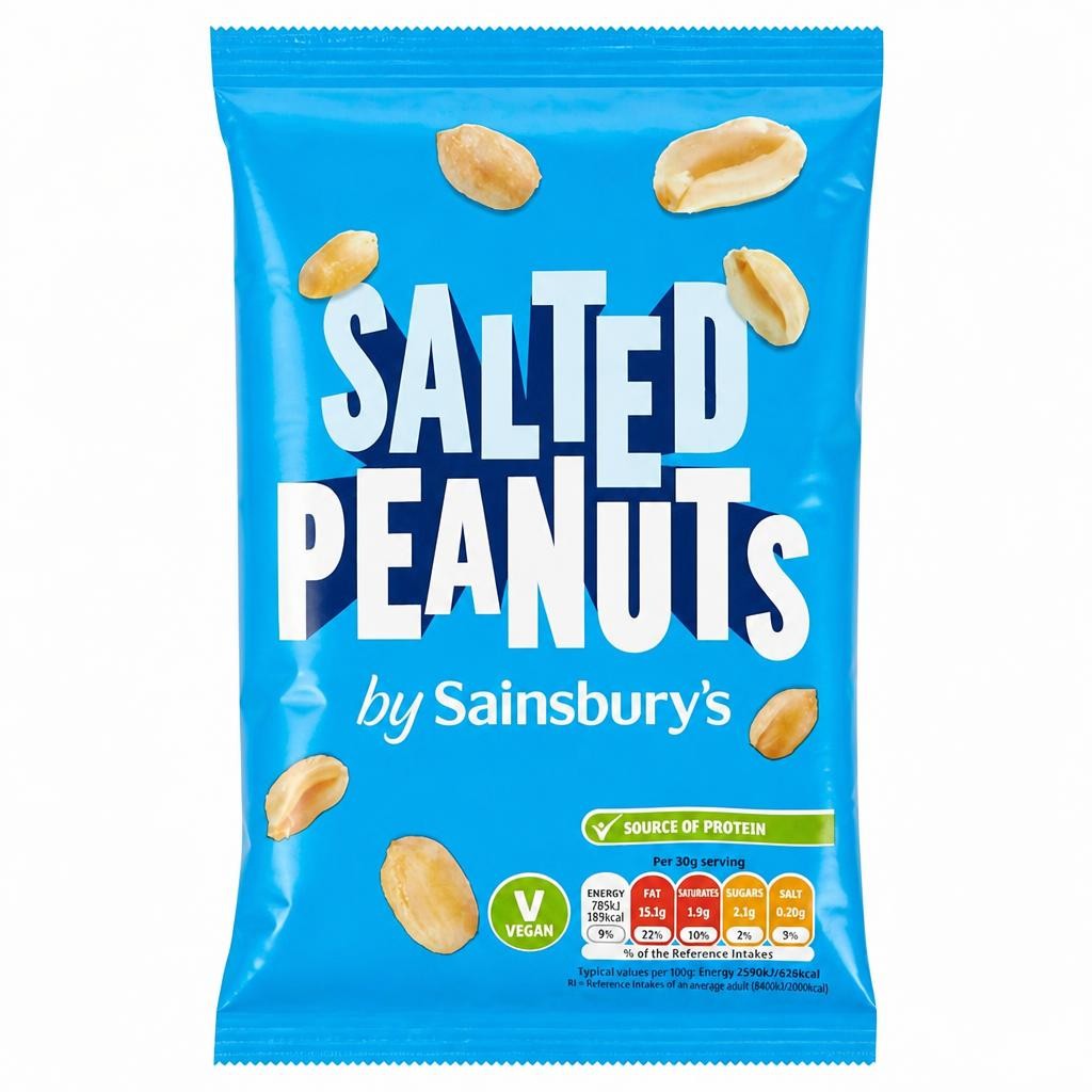 Sainsbury's Salted Peanuts 200g