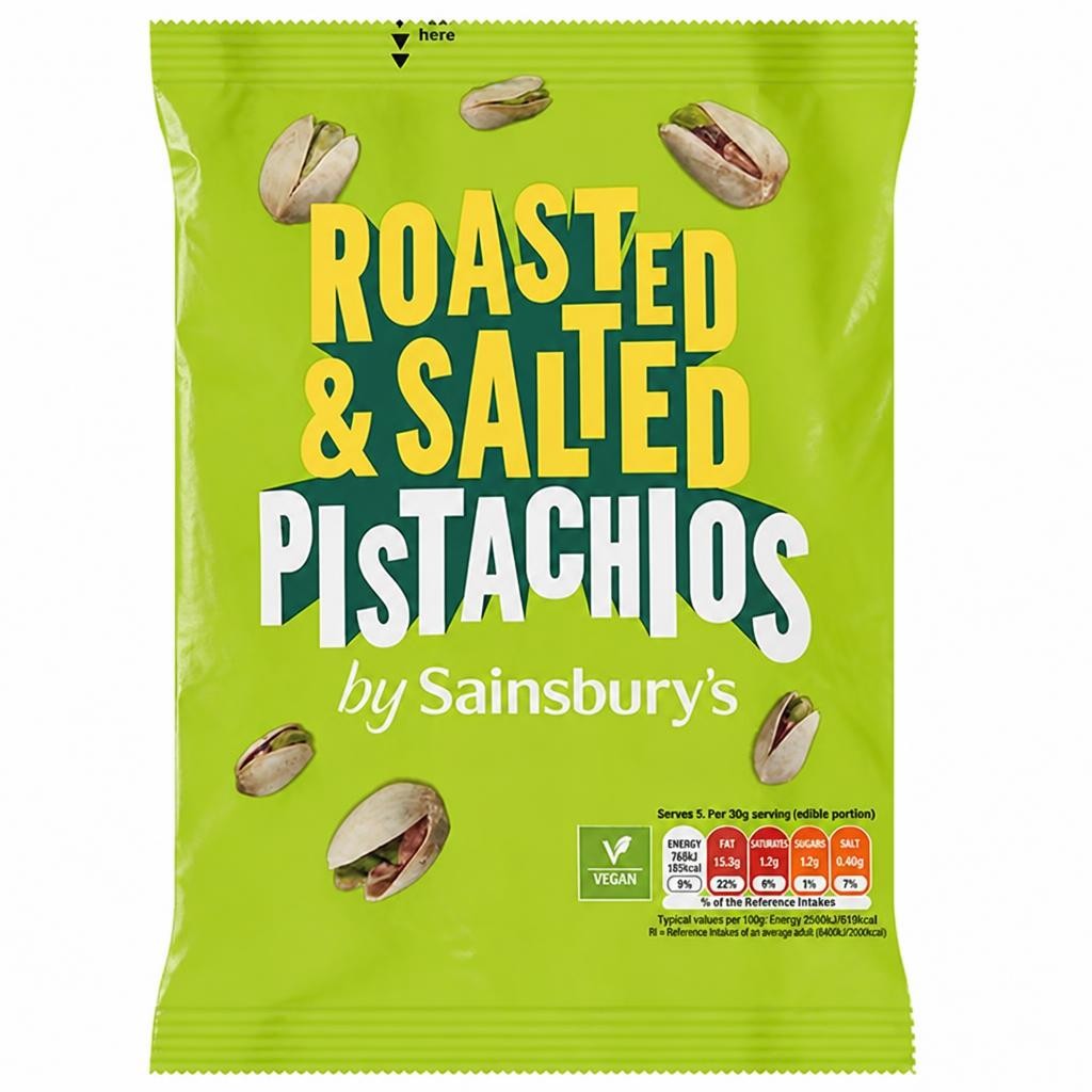 Sainsbury's Roasted Salted Pistachios 300g
