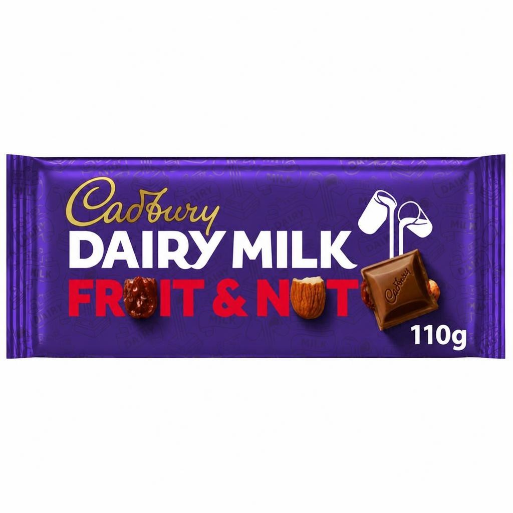 Cadbury Dairy Milk Fruit & Nut Chocolate 110g