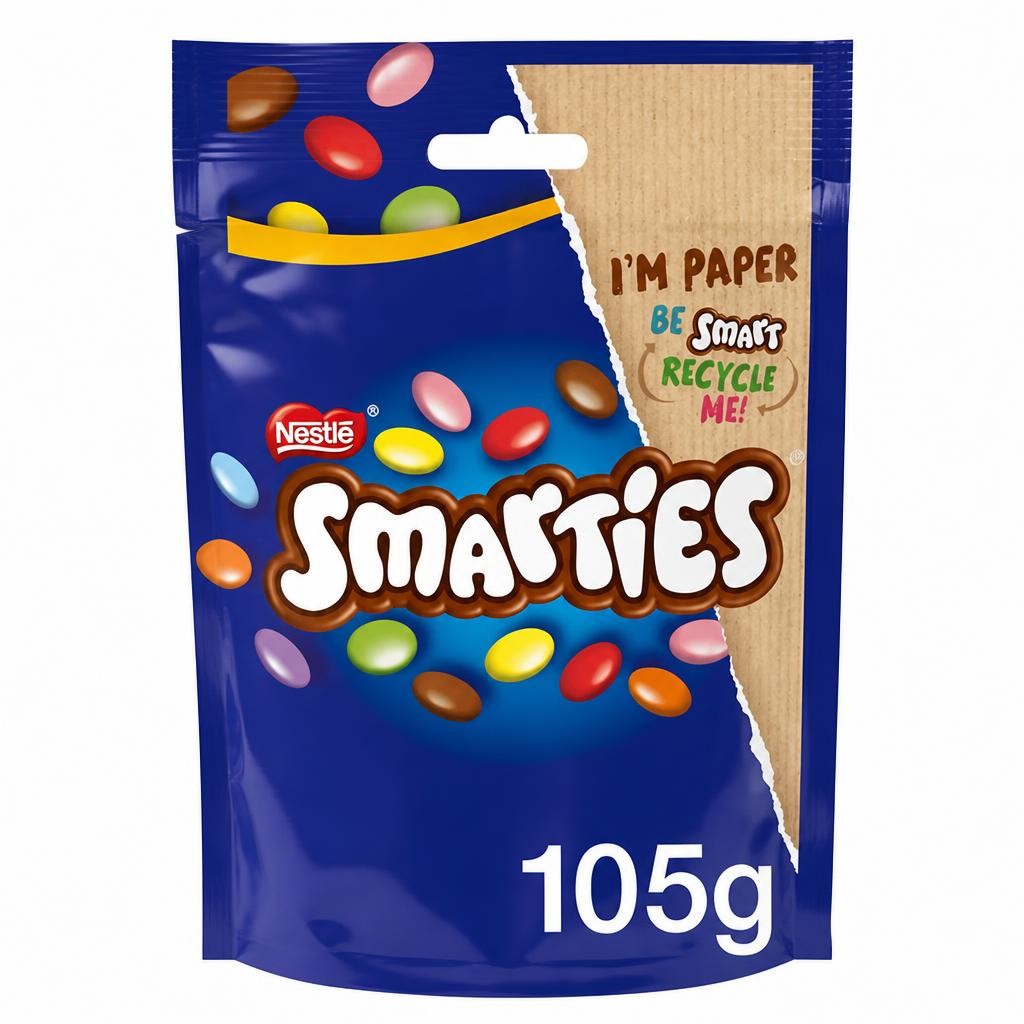 Smarties Milk Chocolate Sharing Bag 105g