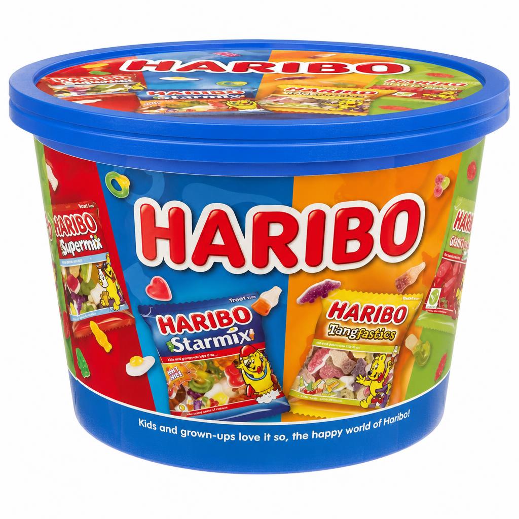 Haribo Sweets Sharing Tub 600g