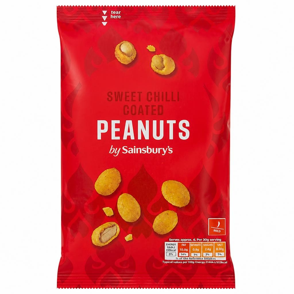 Sainsbury's Thai Sweet Chilli Coated Peanuts 200g