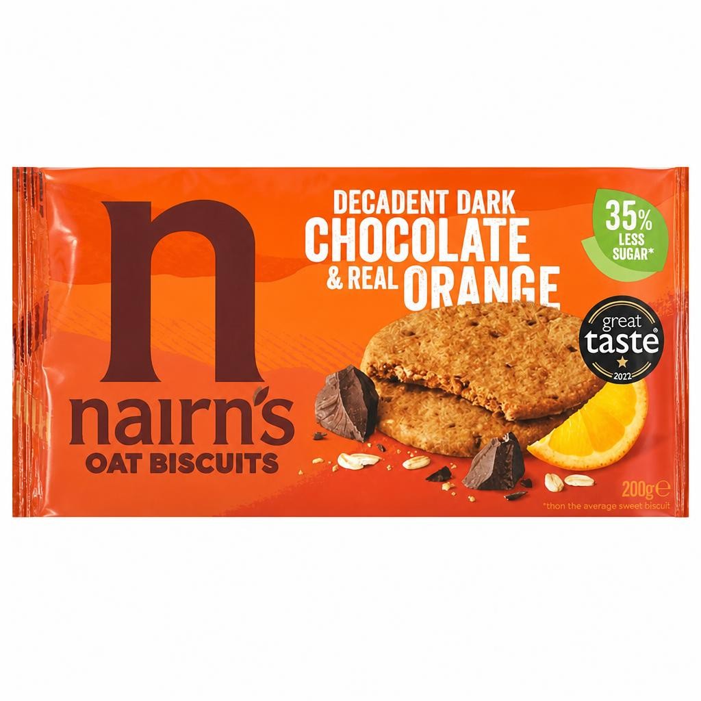 Nairn's Chocolate Orange Oat Biscuits 200g