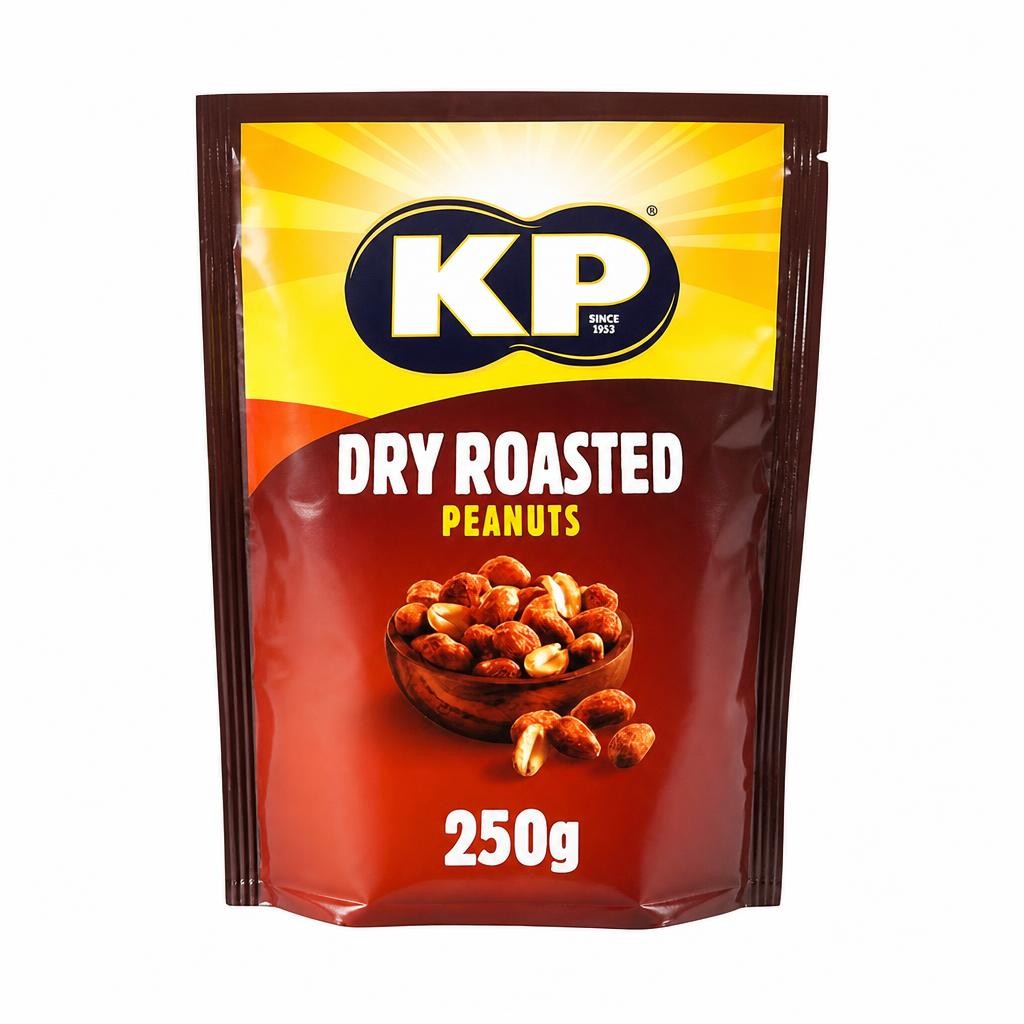 KP Dry Roasted Peanuts 250g
