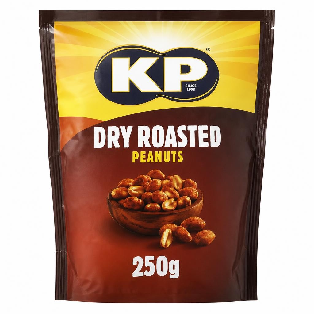 KP Dry Roasted Peanuts 250g