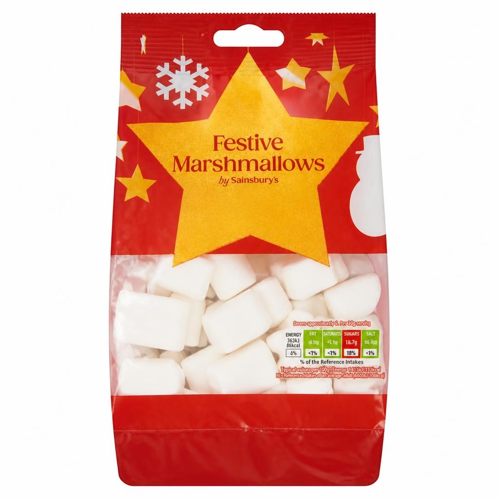 Sainsbury's Festive Marshmallows 130g