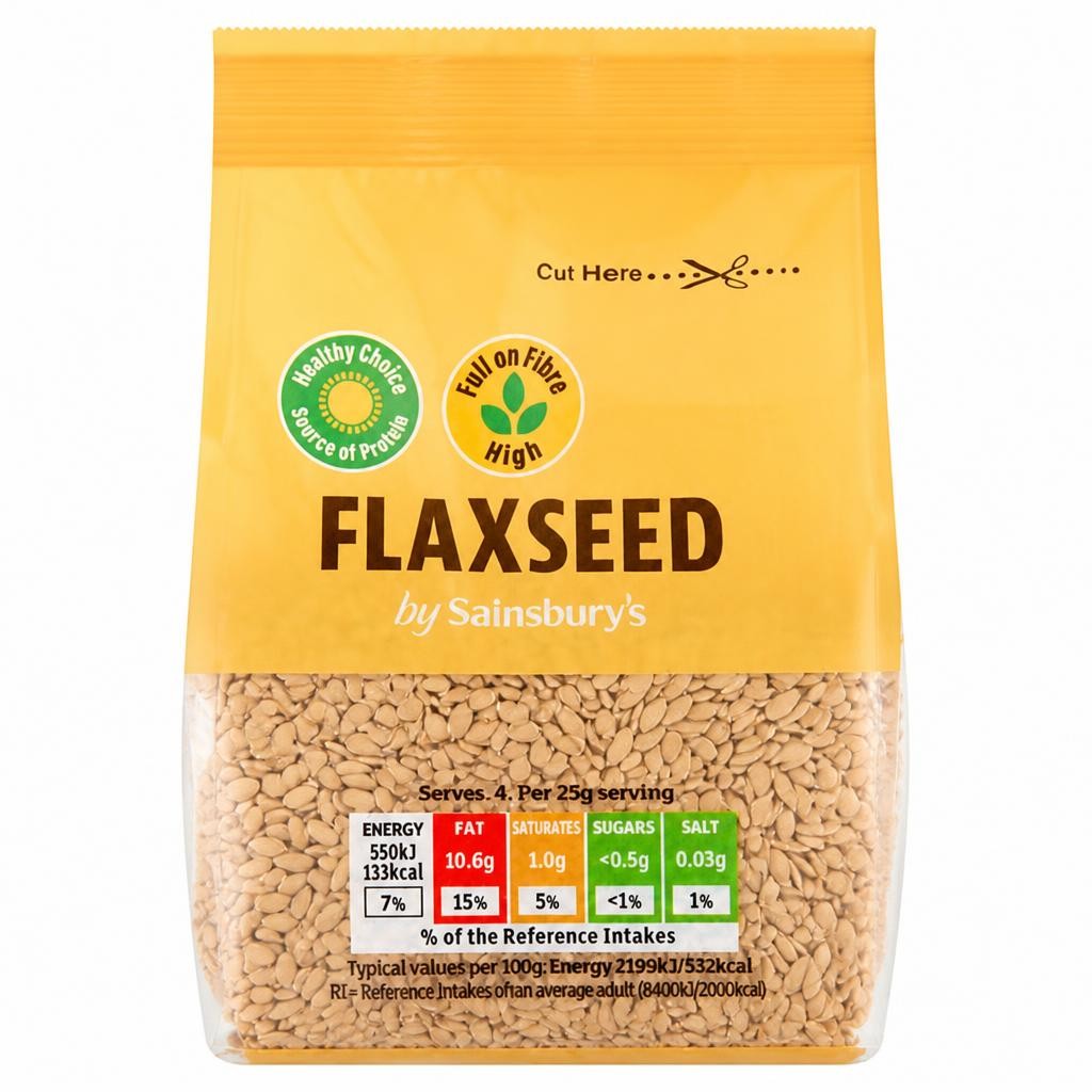 Sainsbury's 100g Flaxseed