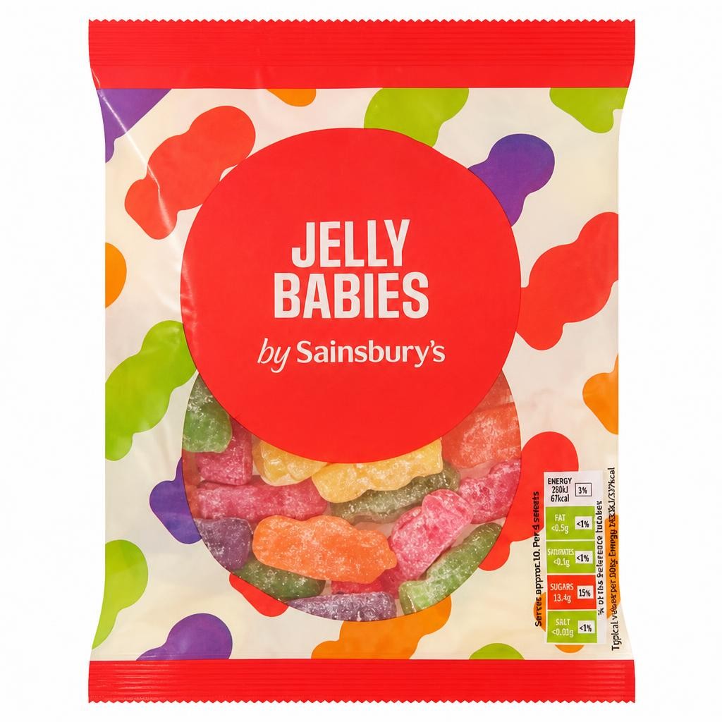 Sainsbury's Jelly Babies 200g