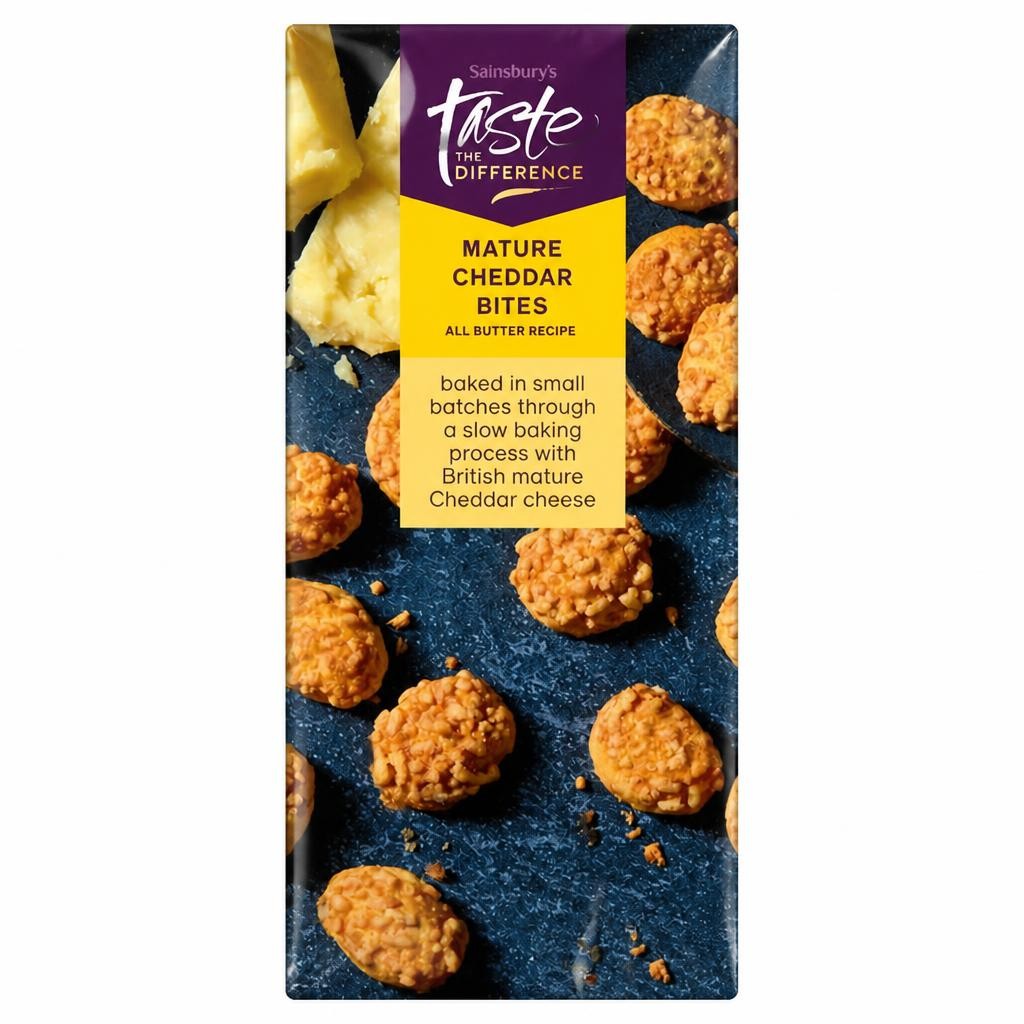 Sainsbury's Cheddar Crumbles, Taste the Difference 100g