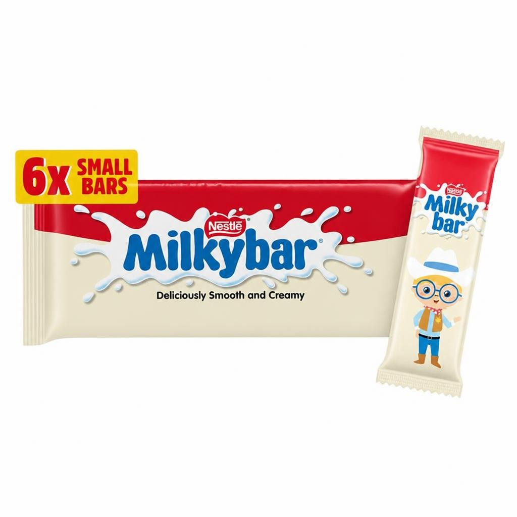 Milkybar White Chocolate Bar Multipack x6 72g