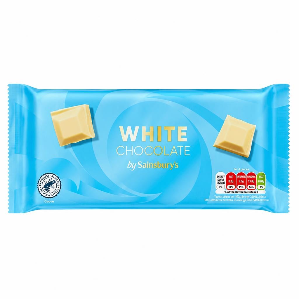 Sainsbury's White Chocolate 200g