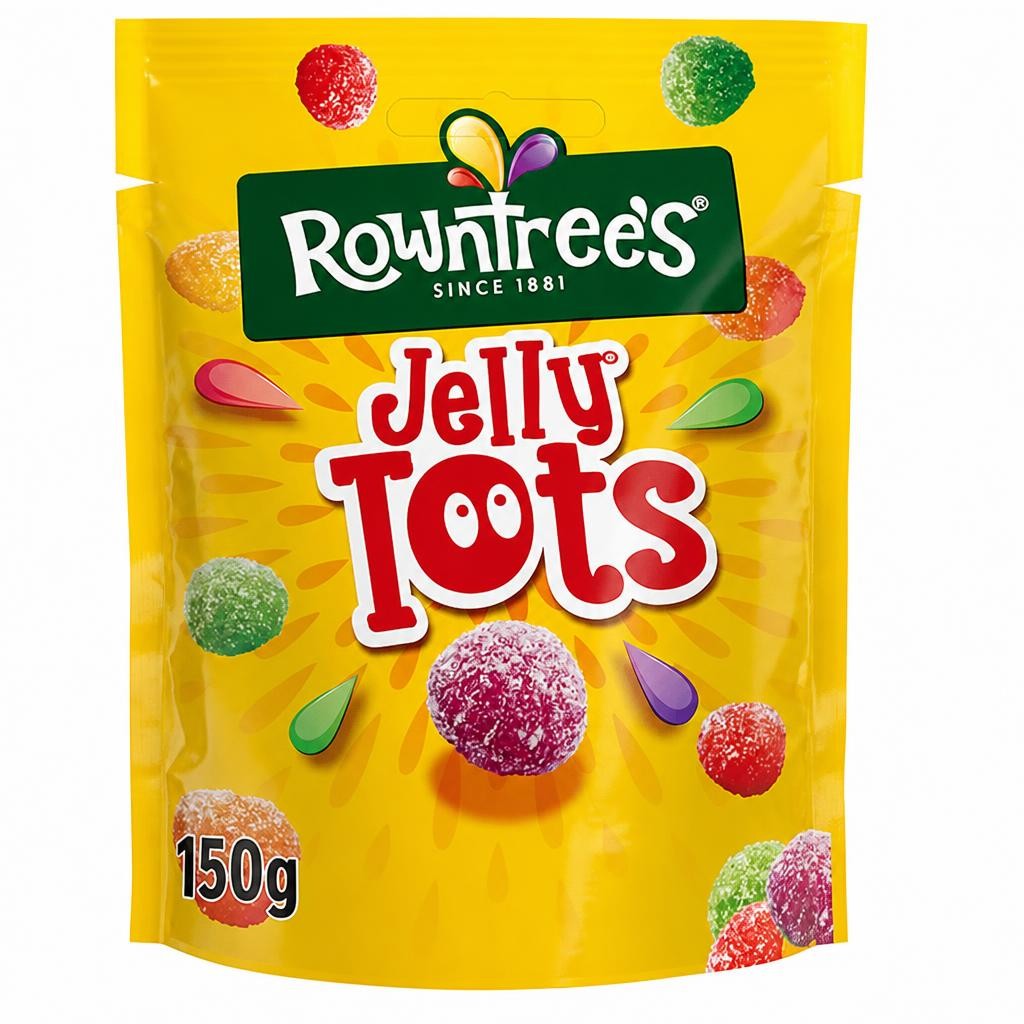 Rowntree's Jelly Tots Sweets Sharing Bag 150g