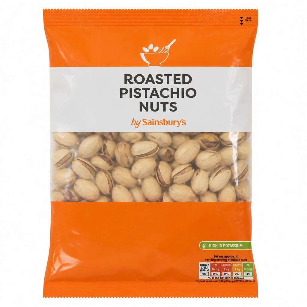 Sainsbury's Roasted Pistachios in Shells 270g