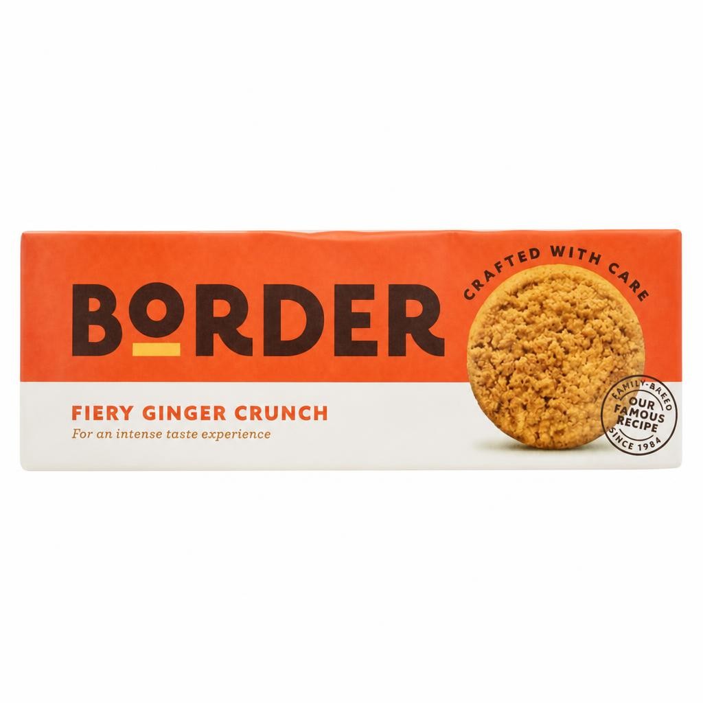 Border Fiery Ginger Crunch 135g