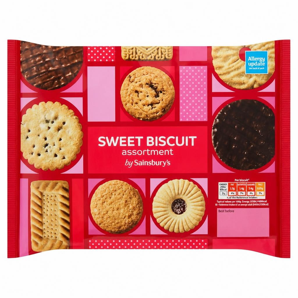 Sainsbury's Sweet Biscuit Assortment 400g