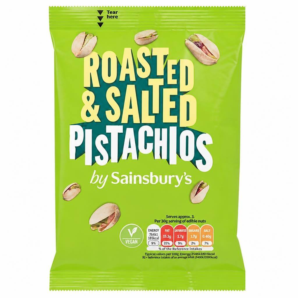 Sainsbury's Roasted & Salted Pistachio 150g
