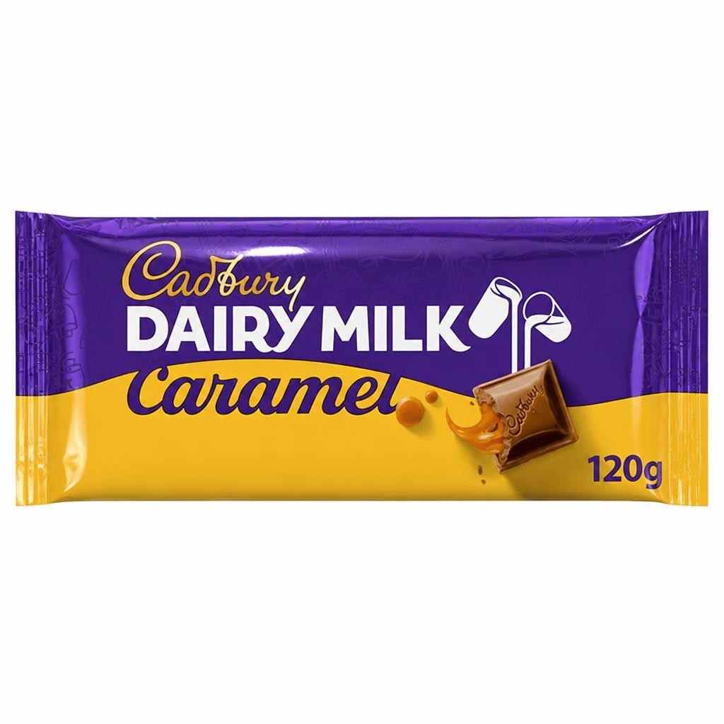 Cadbury Dairy Milk Caramel Chocolate Bar 120g