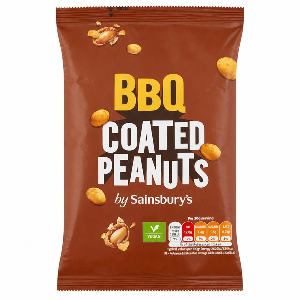 Sainsbury's BBQ Coated Peanuts 200g