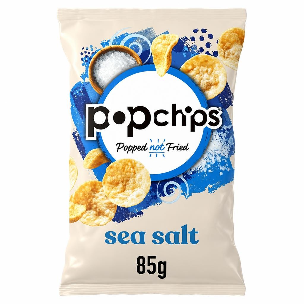 Popchips Sea Salt Sharing Crisps 85g