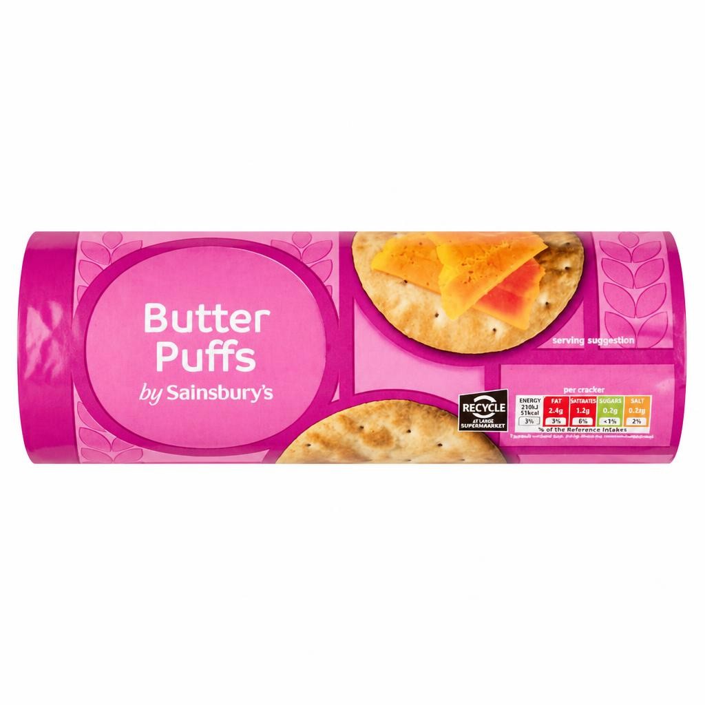 Sainsbury's Butter Puffs Biscuits 200g