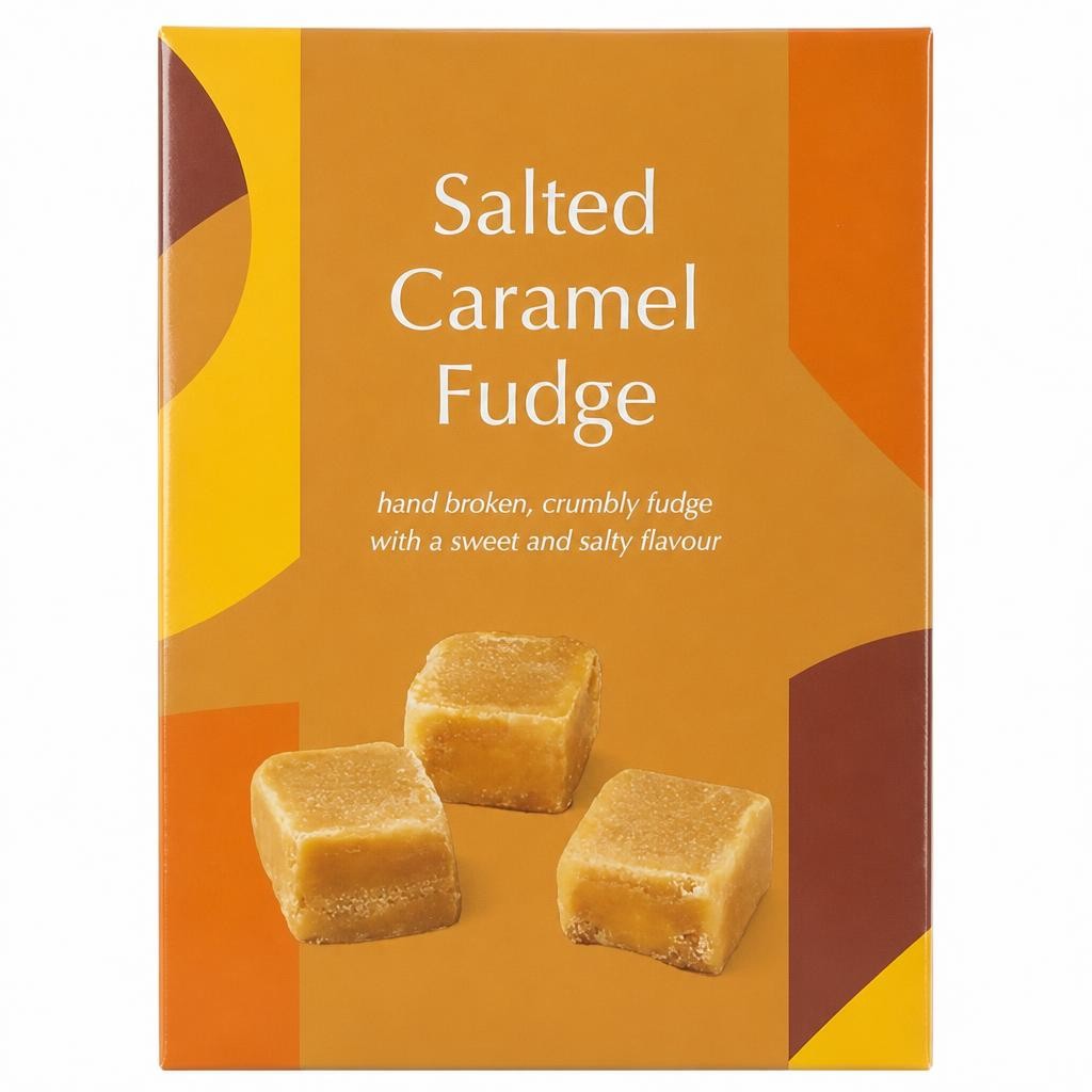 Sainsbury's Salted Caramel Fudge 125g