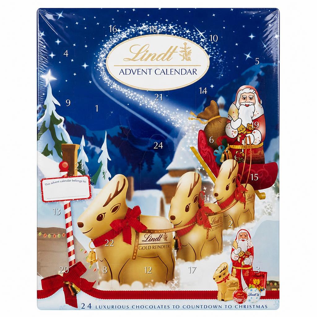Lindt Christmas Chocolate Advent Calendar 160g