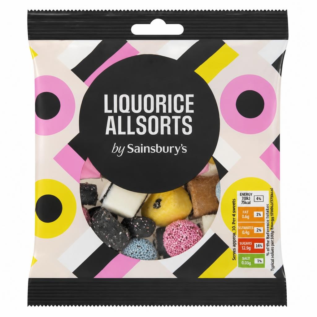 Sainsbury's Liquorice Allsorts 200g