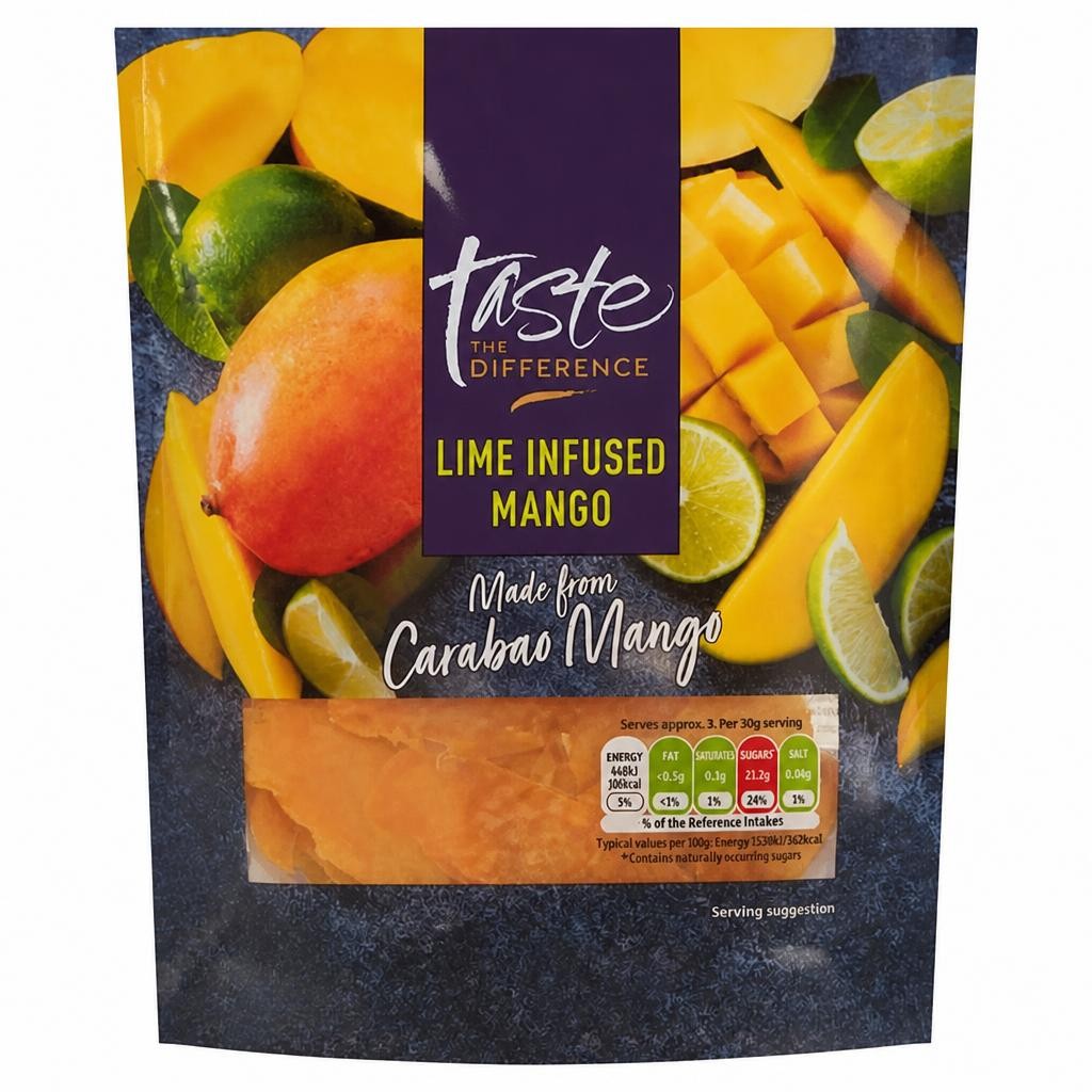 Sainsbury's Lime Infused Mango, Taste the Difference 100g