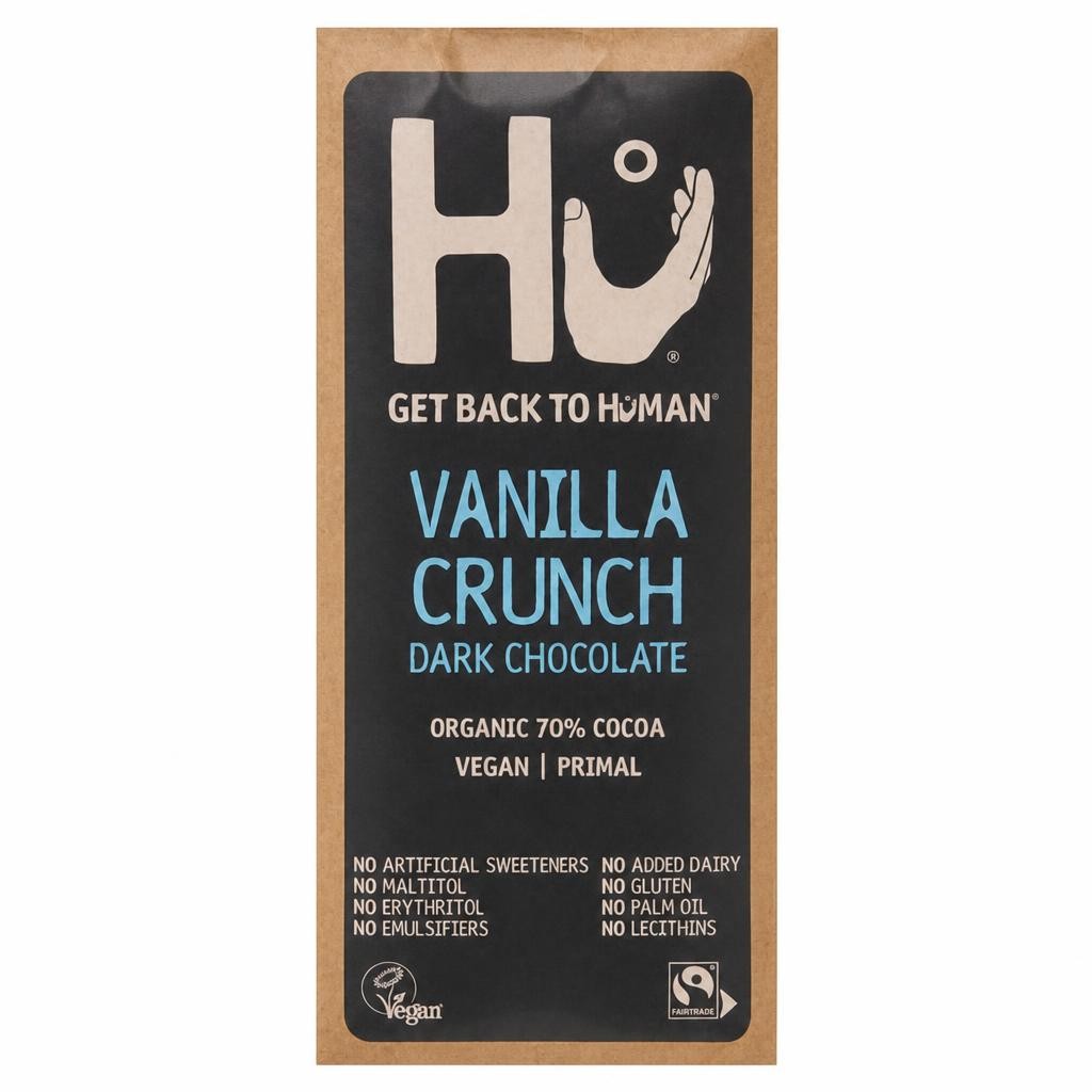 Hu Vanilla Crunch Dark Chocolate 60g