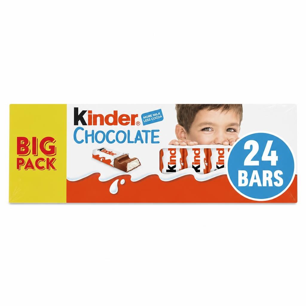 Kinder Chocolate Small Bars Multipack 24x12.5g