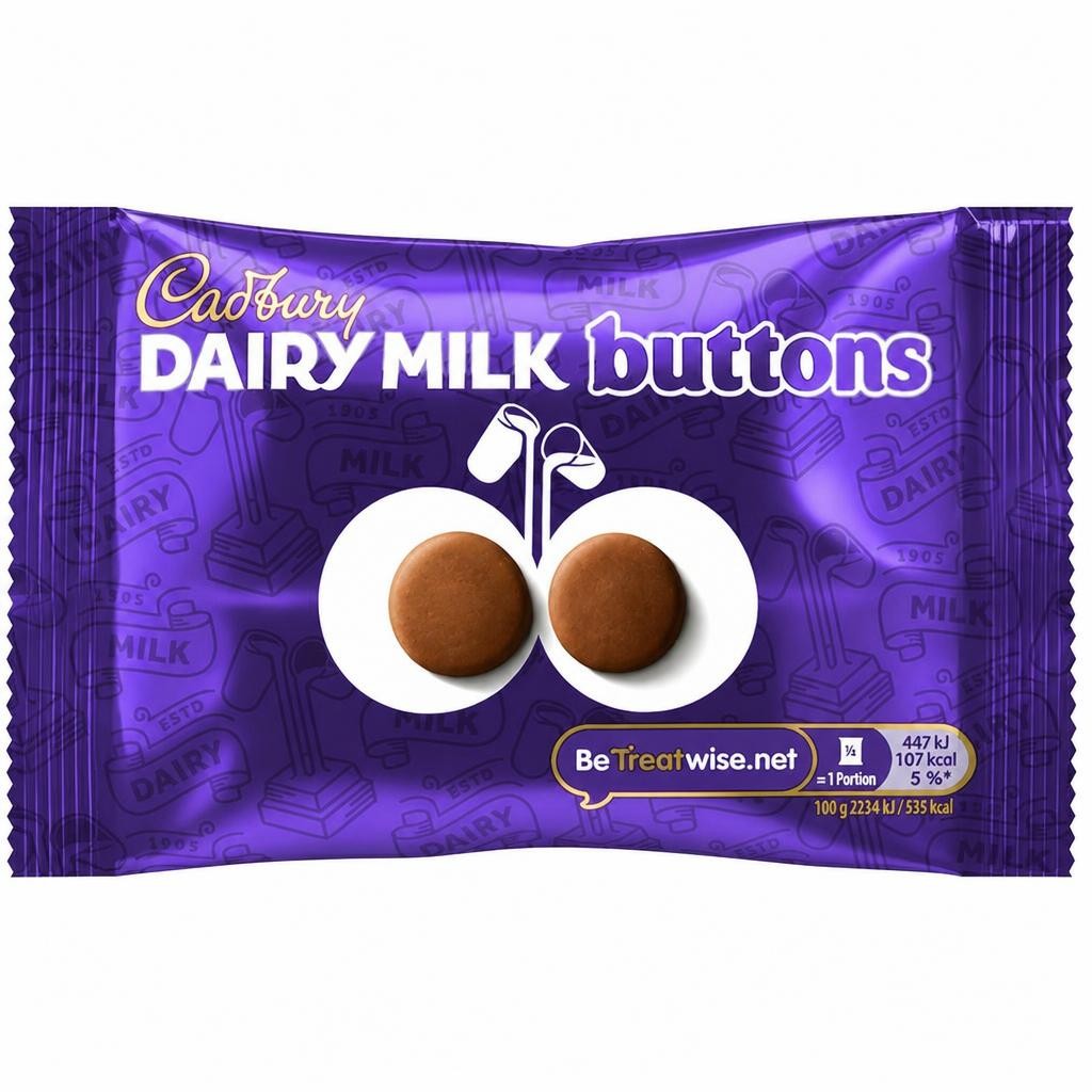 Cadbury Dairy Milk Chocolate Buttons 40g