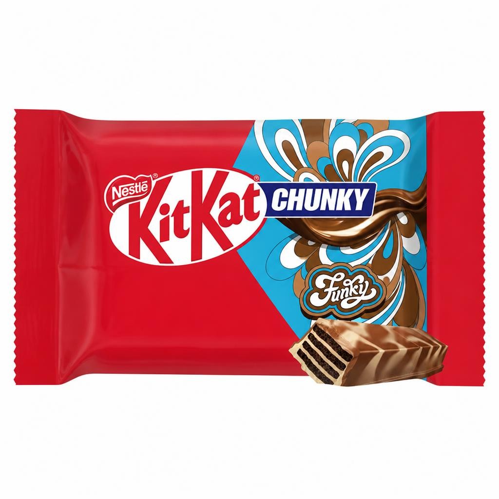 KitKat Chunky Funky Chocolate Bar Multipack x4 128g