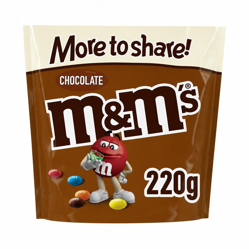 M&M's Chocolate More to Share Pouch Bag 200g