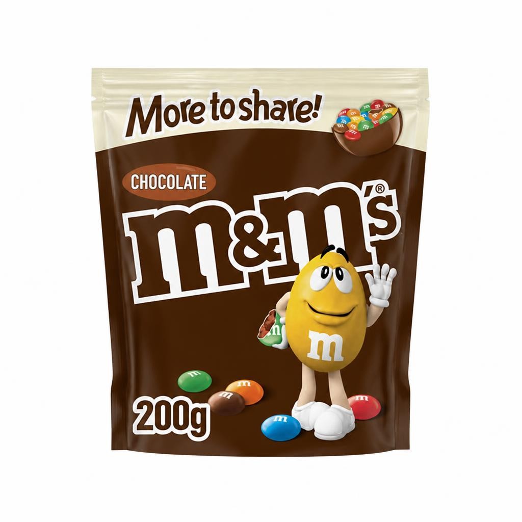 M&M's Chocolate More to Share Pouch Bag 200g