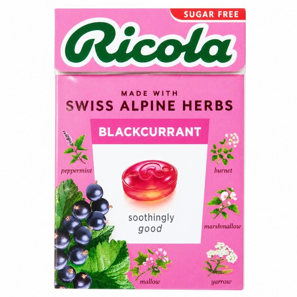 Ricola Blackcurrant 45g