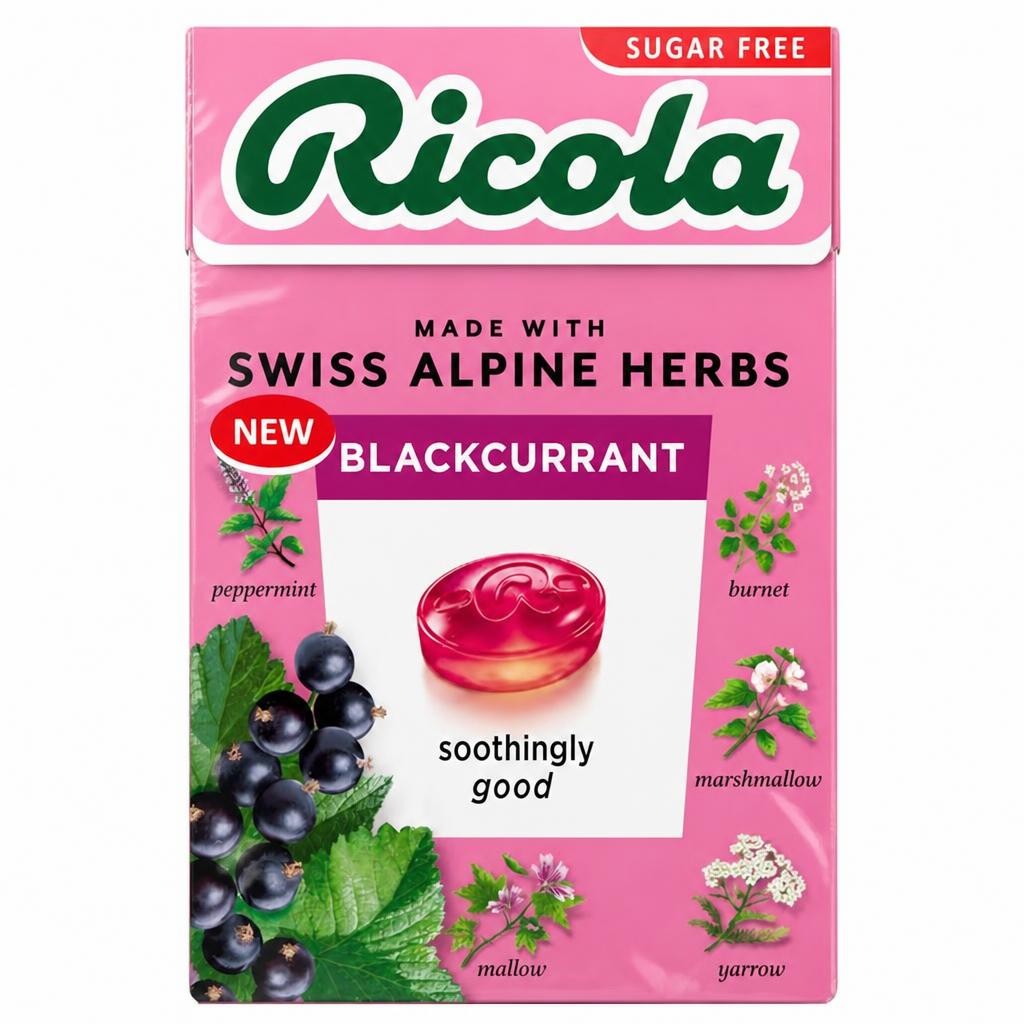 Ricola Blackcurrant 45g