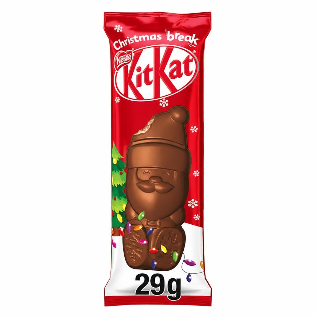 KitKat Santa Milk Chocolate Christmas Figure 29g
