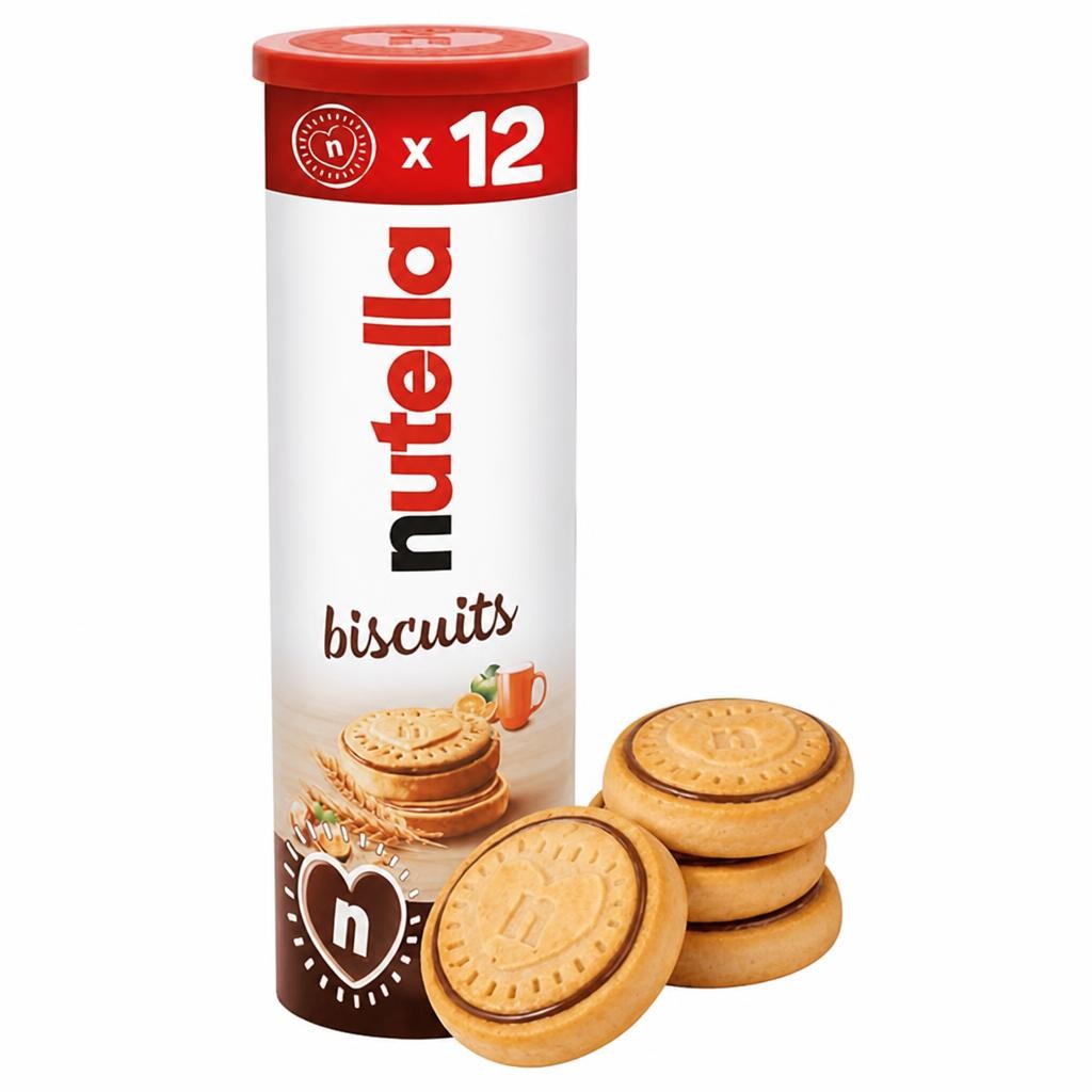 Nutella Chocolate & Hazelnut Biscuits x12 166g