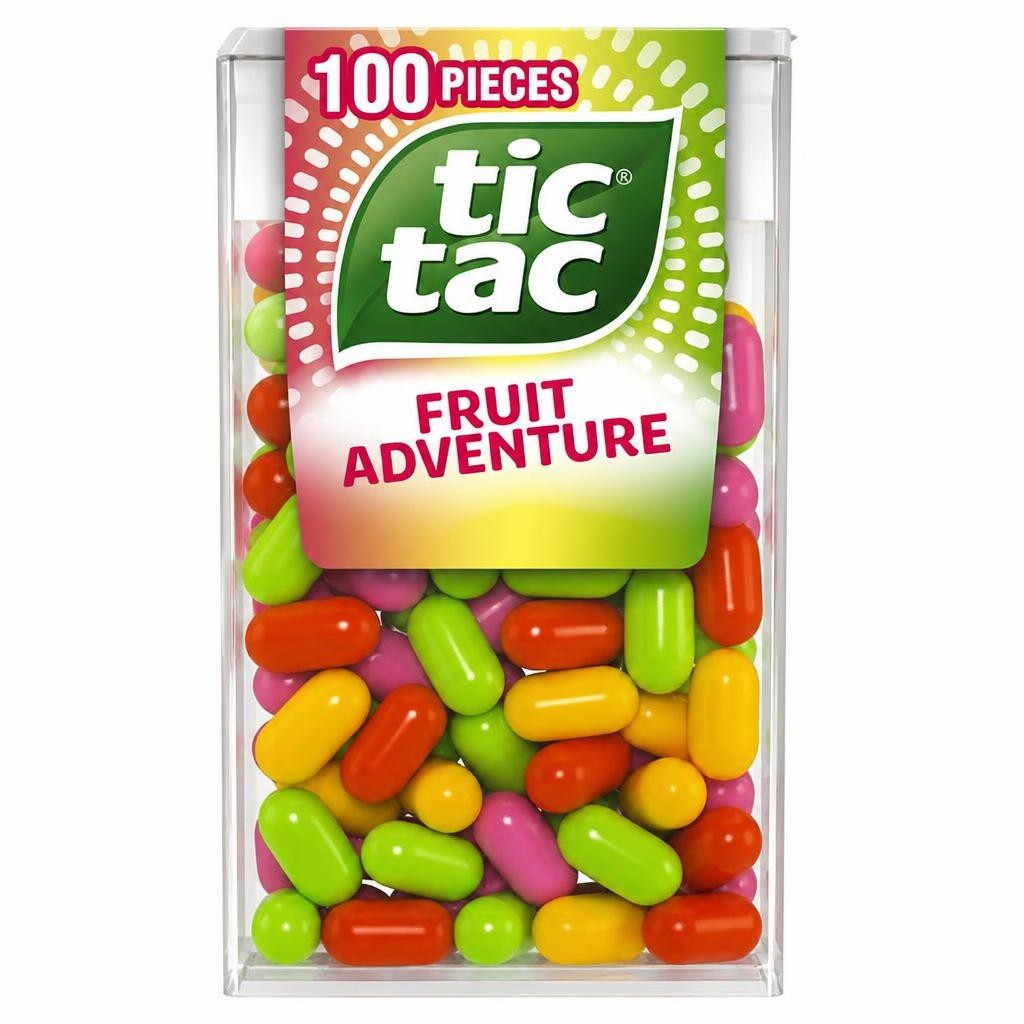 Tic Tac Fruit Adventure Sweets x100 49g