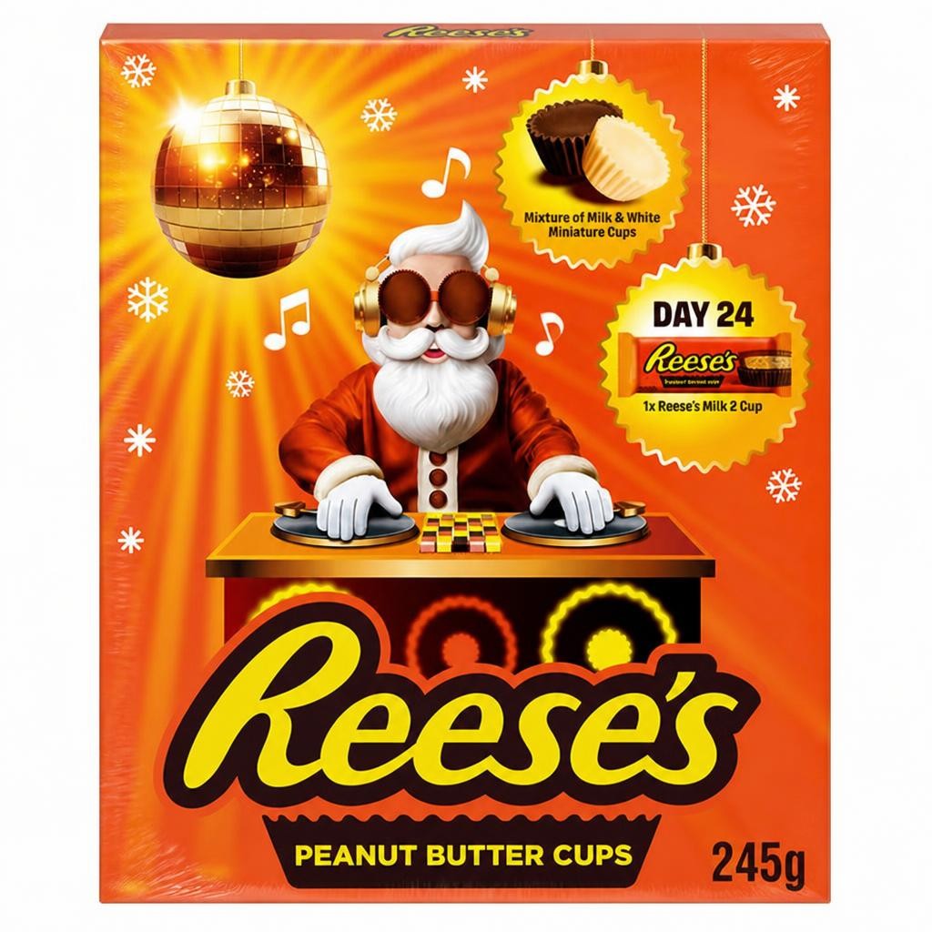 Reese's Peanut Butter Miniatures Advent Calendar 245g
