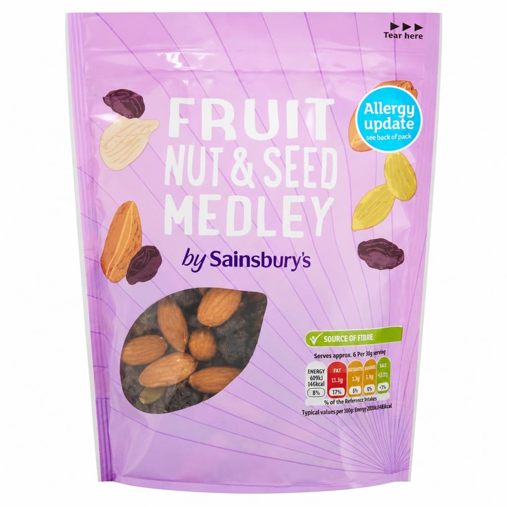 Sainsbury's Fruit, Nut & Seed Medley 200g