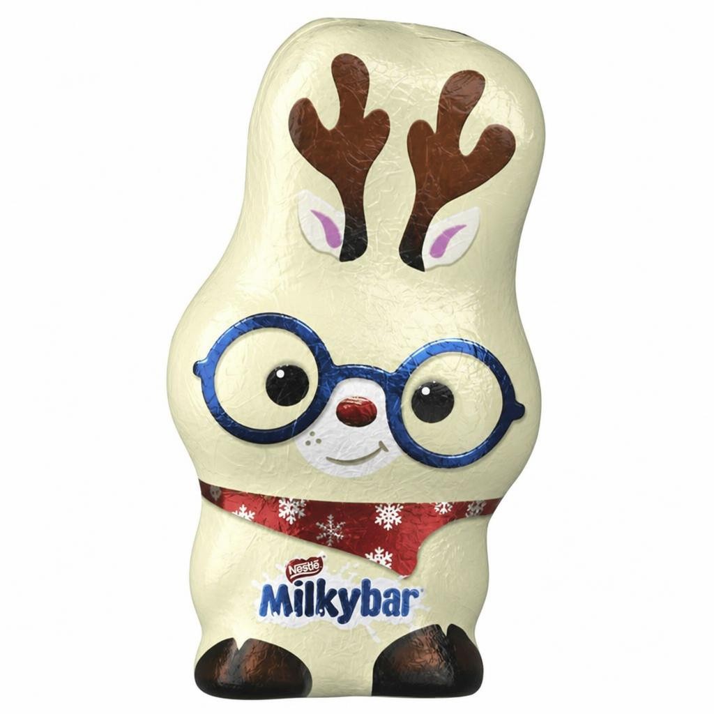Milkybar Reindeer White Chocolate Christmas Figure 44g