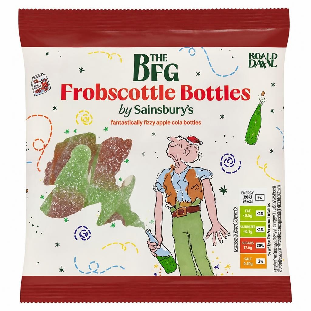 Sainsbury's the BFG Frobscottle Bottles 130g