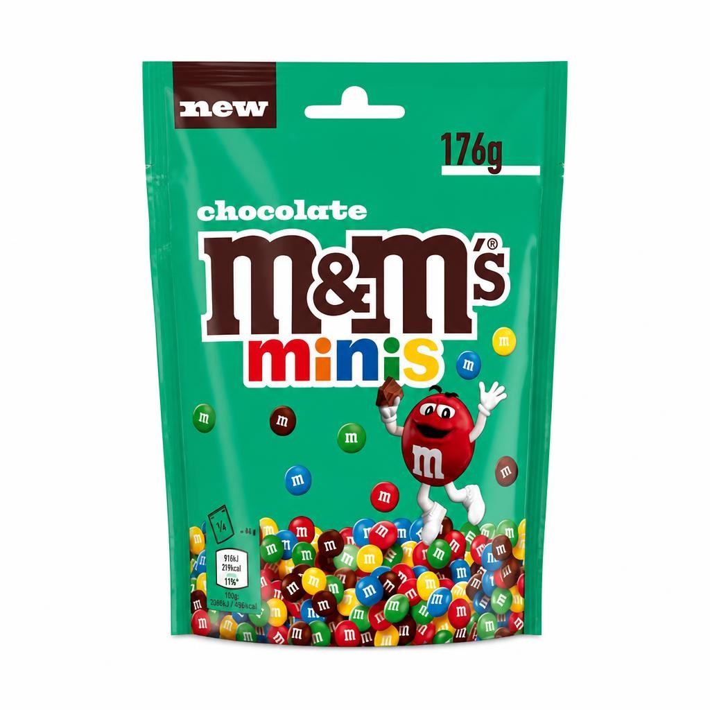 M&M's Minis Milk Chocolate More To Share Pouch Bag 176g