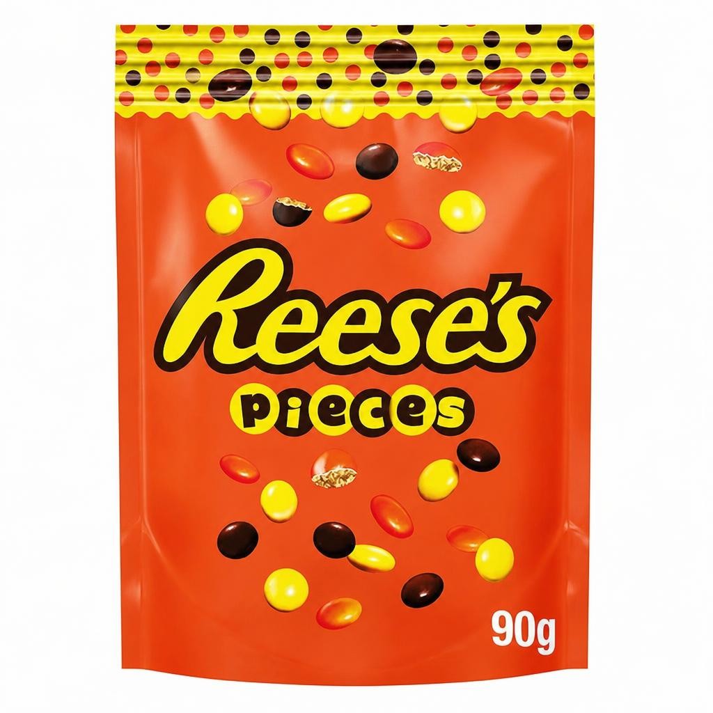 Reese's Pieces Peanut Butter in a Crunchy Shell Pouch 90g